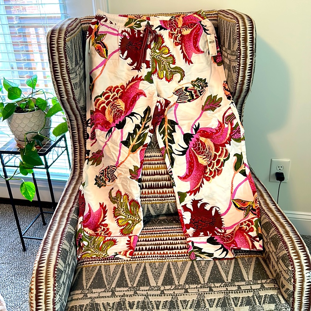 Anthropologie Wide Leg Pants